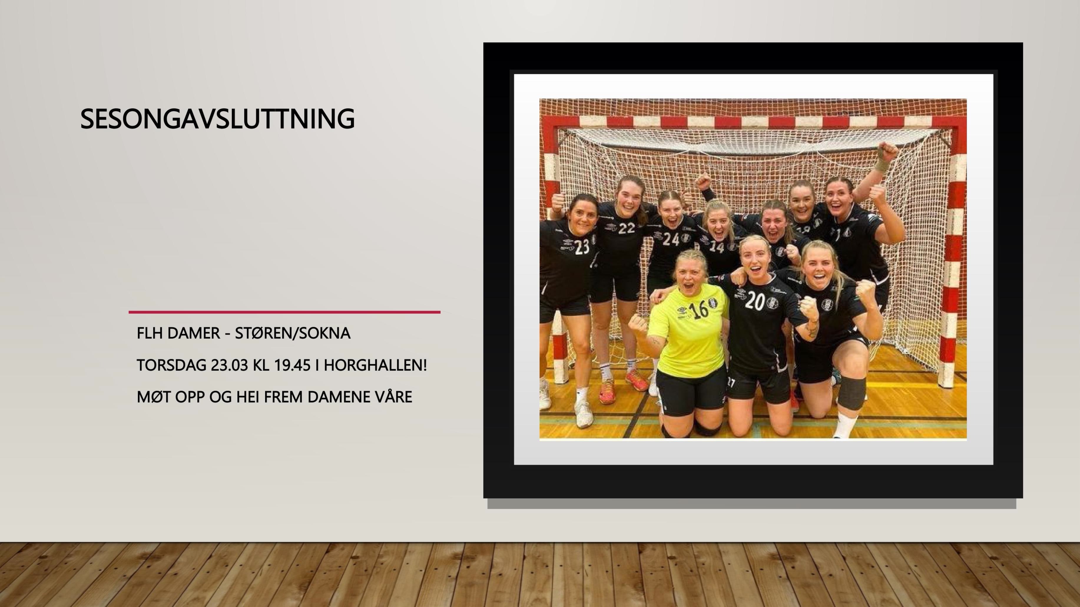 SESONGAVSLUTTNING FLH DAMER